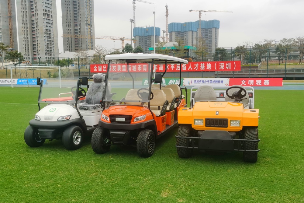 青少年足球訓(xùn)練基地救護(hù)車(chē)高爾夫觀光車(chē)草坪工作車(chē)電瓶接待車(chē)